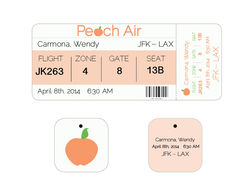 Boarding Pass & Luggage Tag