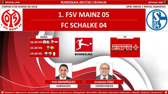 Mainz 05 vs Schalke 04
