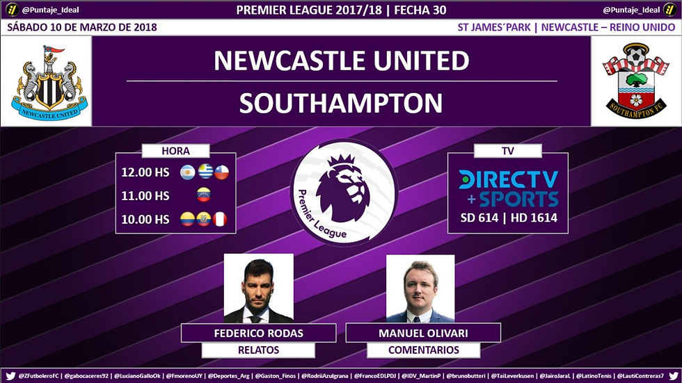 Newcastle vs Southampton