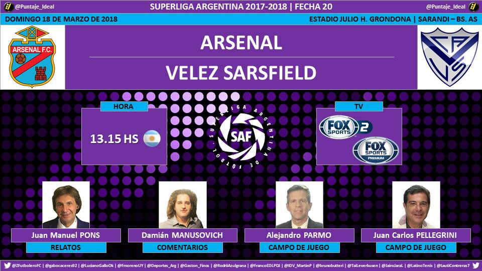 Arsenal vs Velez Sarsfield