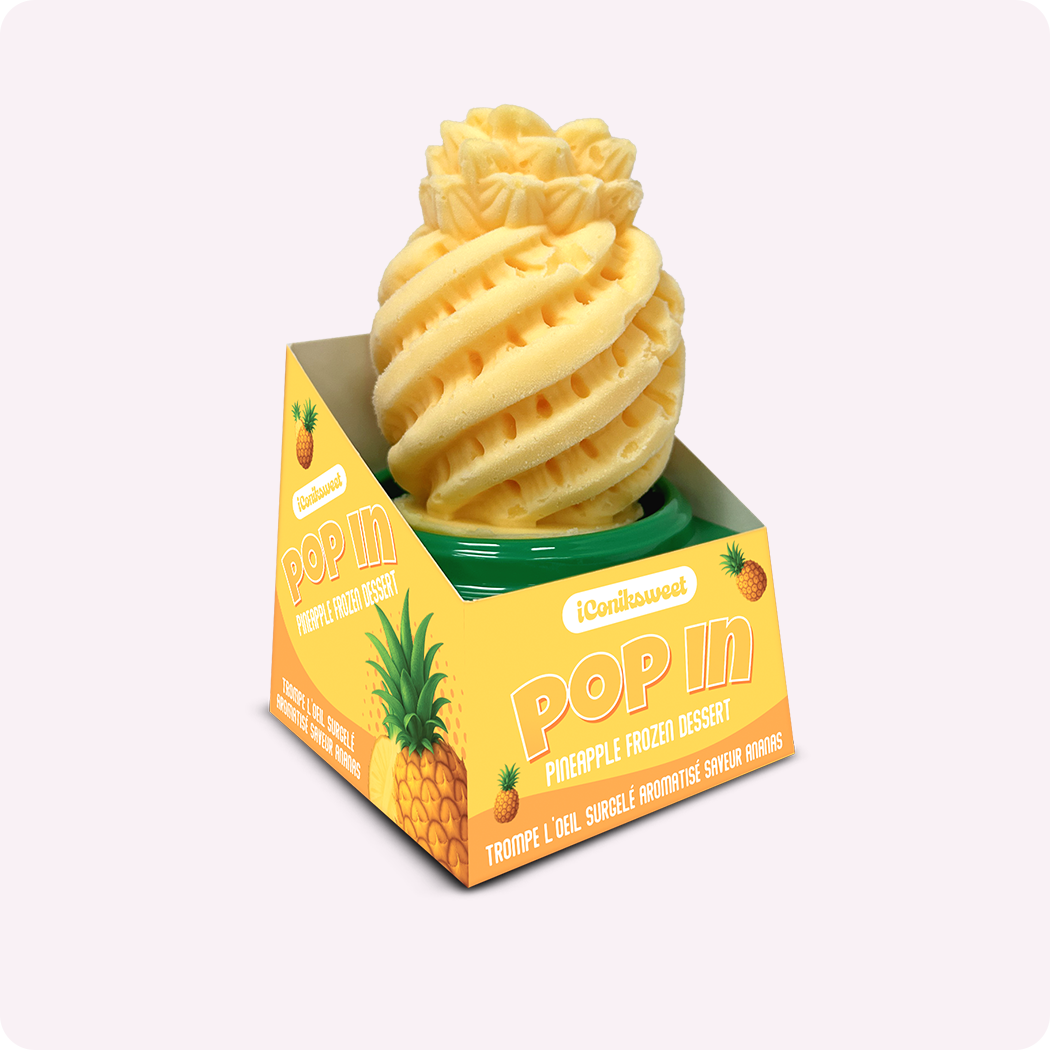 Pop-In - IceCream Ananas - Trompe l'oeil