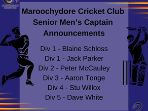 Seniors Captains 24/25 Season