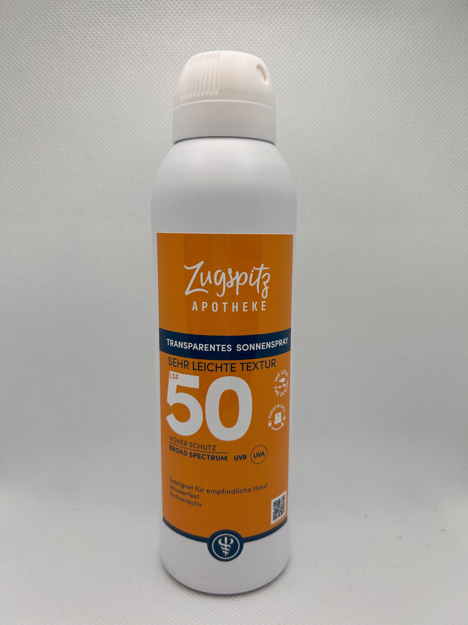ZUGAPO Sonnenspray transparent LSF 50 WeLoveTheOcean200 mL