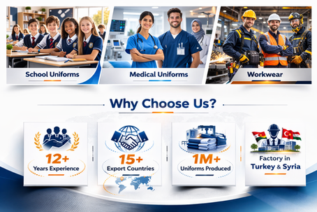 البسة عمال البسة مدرسية البسة طبية من مصنع الزي الافضل Best Uniform في سوريا و تركيا