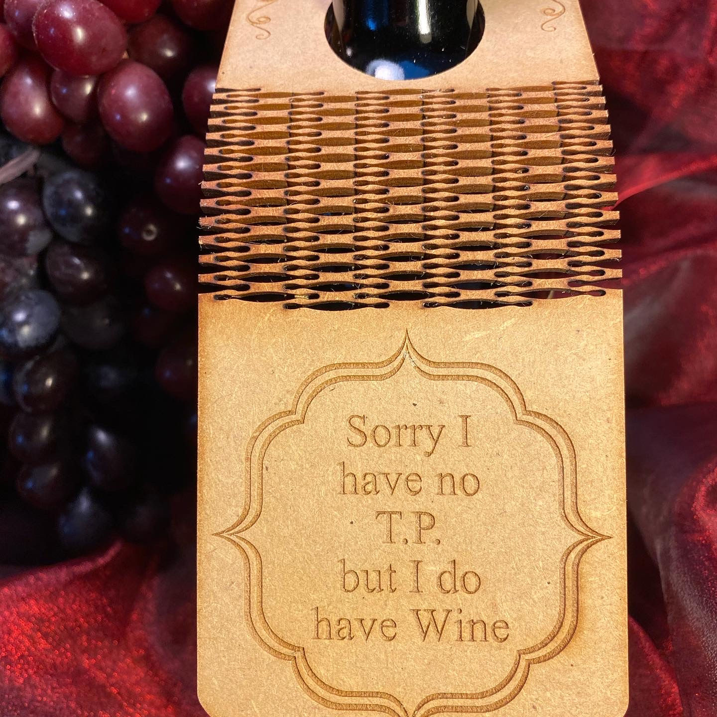 Sorry I have no T.P. but I do have Wine