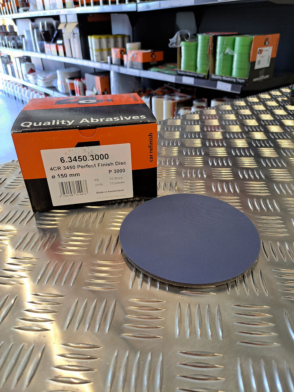 3450 Perfect Finish hiomapyörö 150mm P3000 1kpl