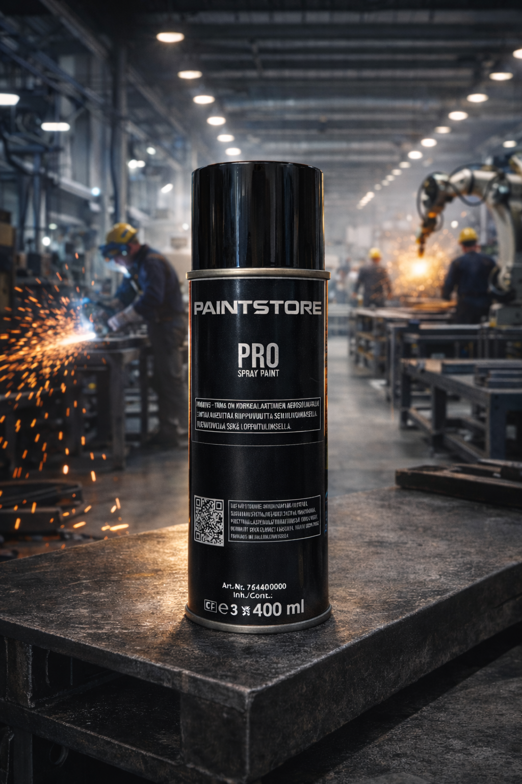 Teollisuusmaali spray 400ml
