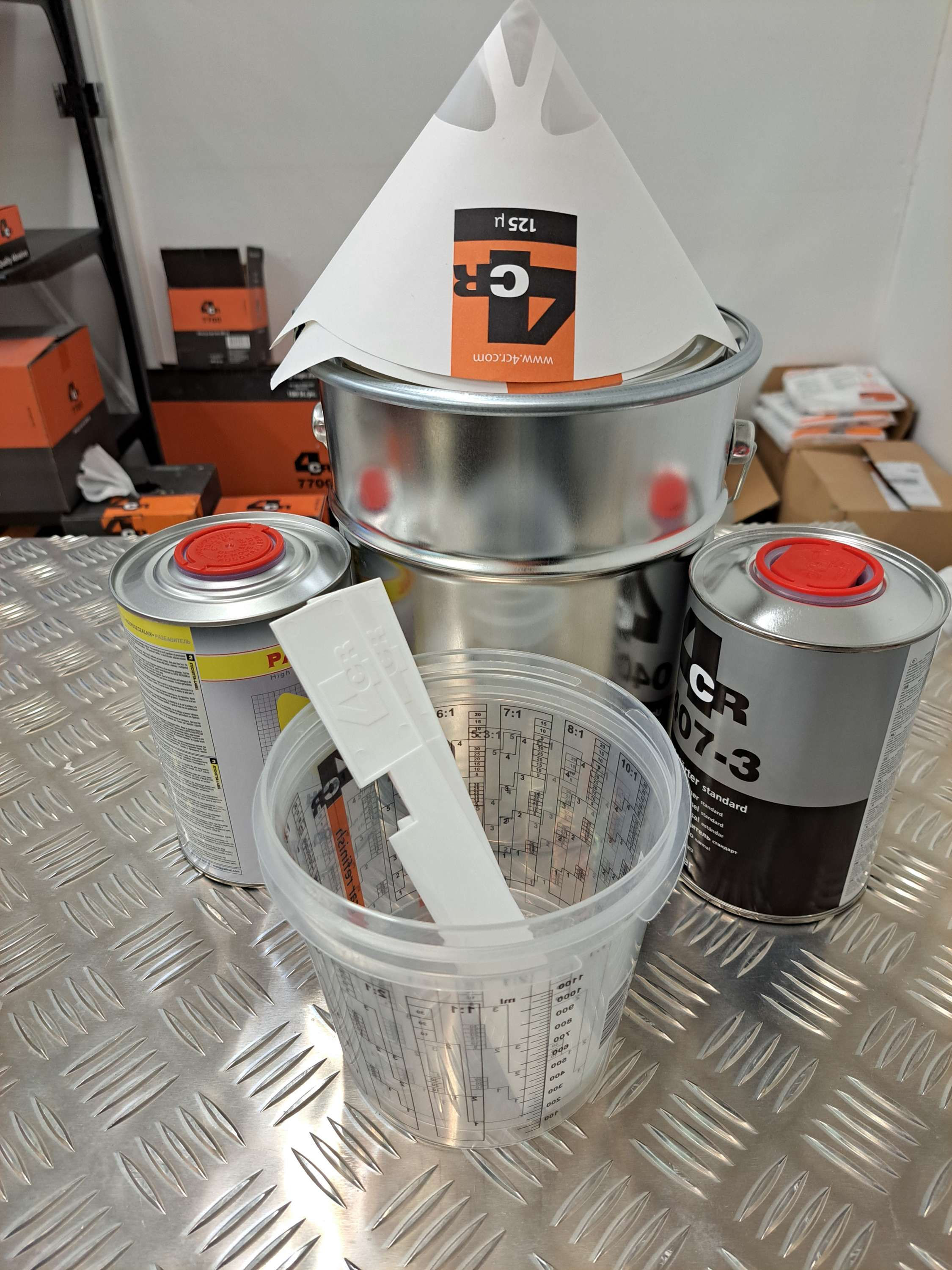 Pakettiauton ylimaalauspaketti 5.5L