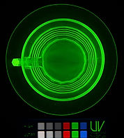 Uranium glass, UV Innovations, UVA, fluorescence