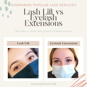 Lash Lift vs Eyelash Extensions