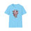 Thumbnail: Colorful Cross Butterfly T-Shirt | Unisex Softstyle Tee,Faith Apparel,Church 