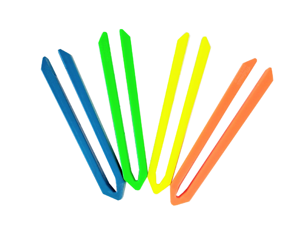 Pinça Reta Colorida