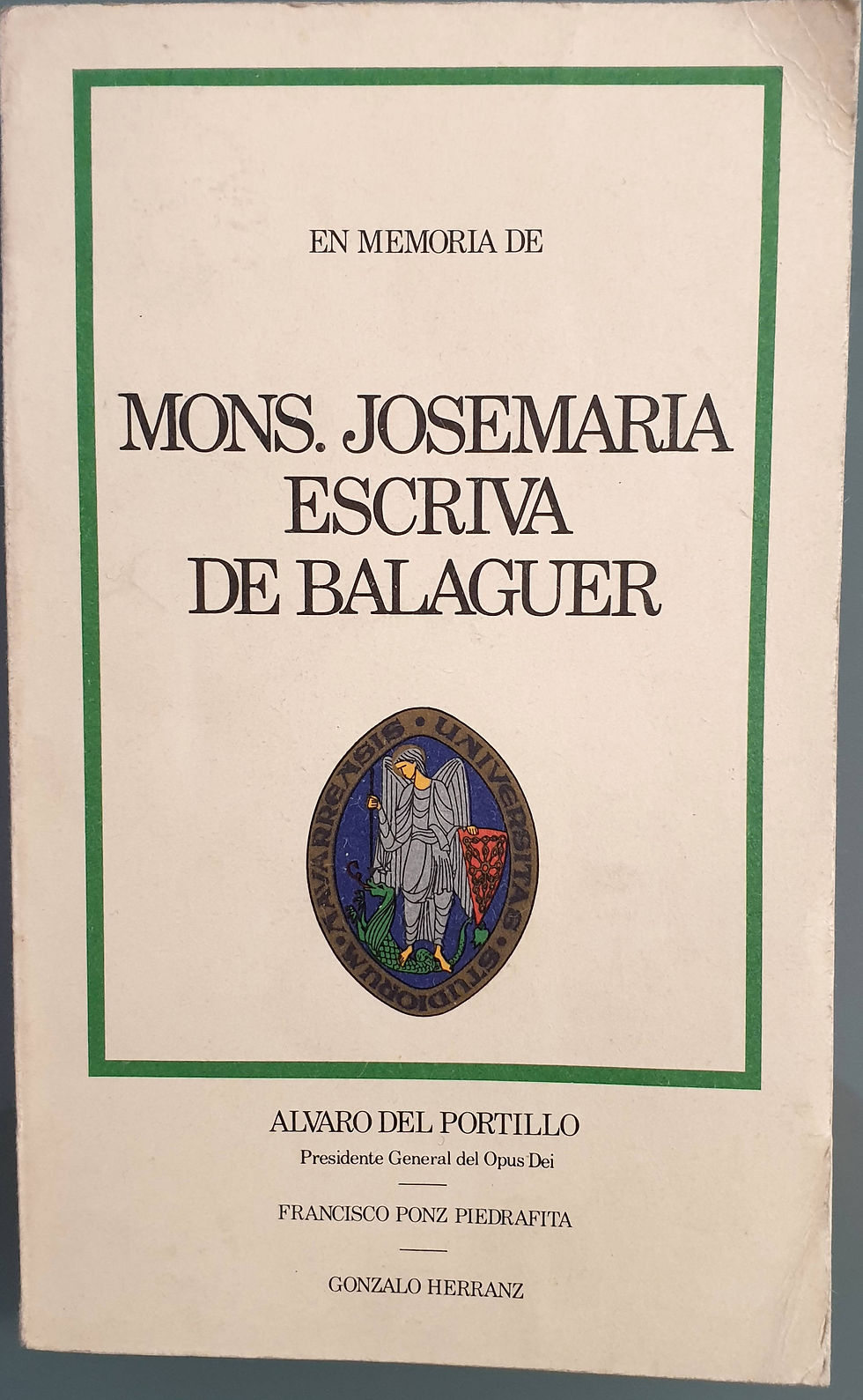 Mons. Josemaría Escrivá de Balaguer | VV.AA.