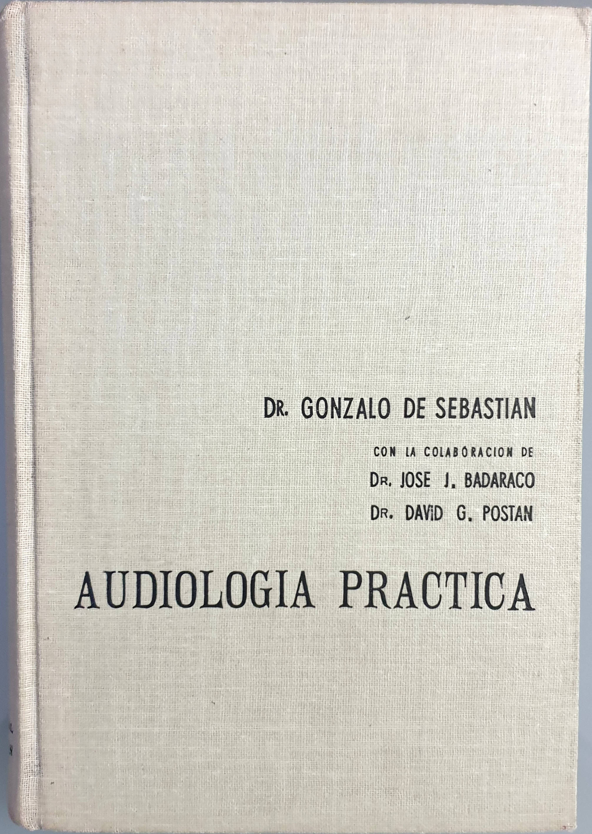 Audiología práctica | Sebastián, Gonzalo de