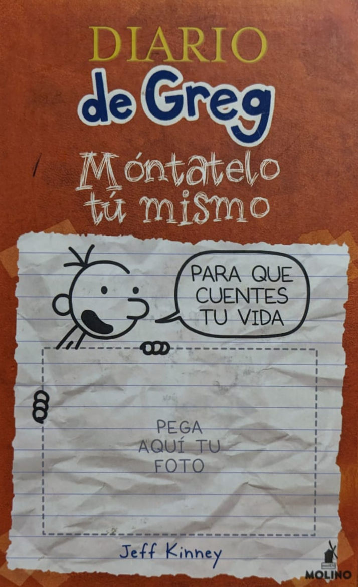 Diario de Greg: móntatelo tu mismo. Kinney, Jeff. Los libros del abuelo, tu librería solidaria