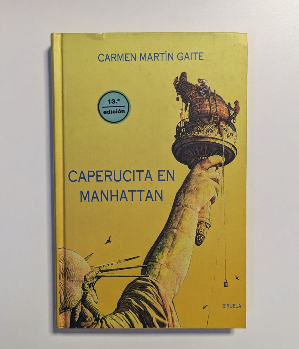 Caperucita en Manhattan. Gaite, Carmen Martín. Los libros del abuelo, tu librería solidaria