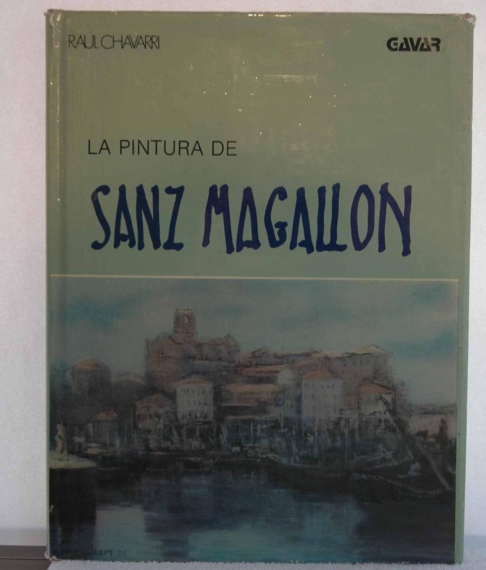 La pintura de Sanz-Magallón | Chávarri, Raúl. Los libros del abuelo ,tu librería solidaria