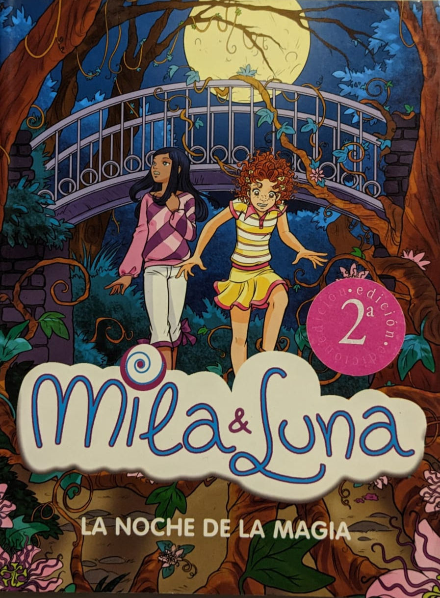 Mila y Luna. La noche de la magia. Prunella Bat. Los libros del abuelo, tu librería solidaria.