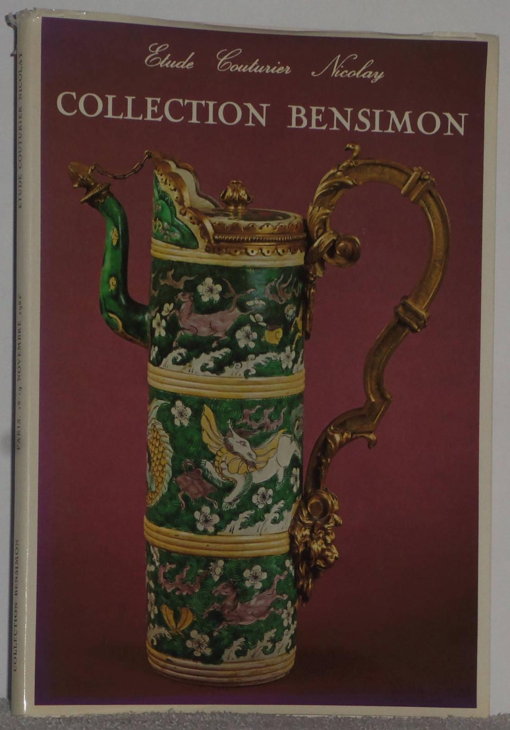 Collection Bensimon. Tableaux, meubles et objets d'art, tapis et tapisseries