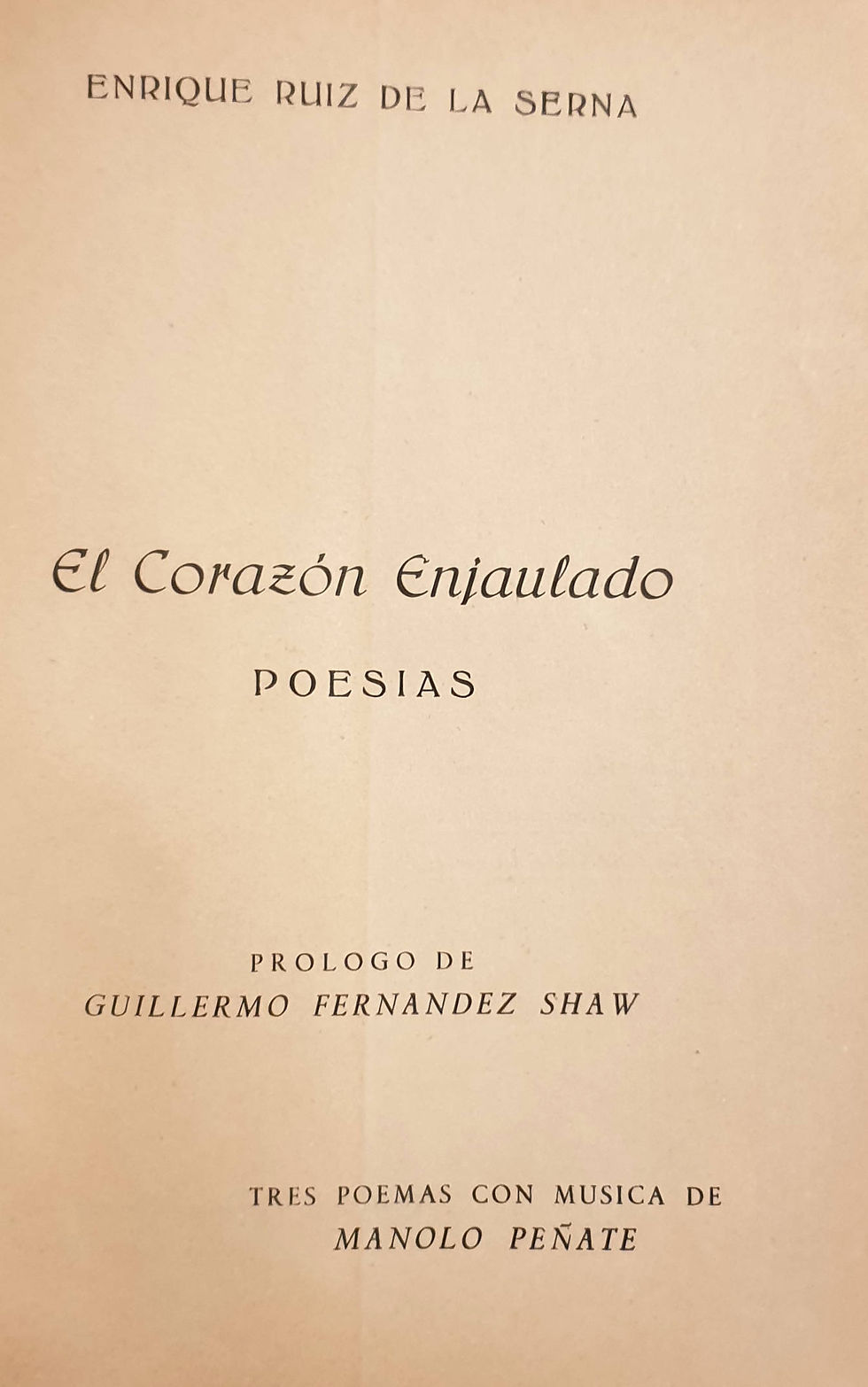 El corazón enjaulado | Ruiz de la Serna, Enrique