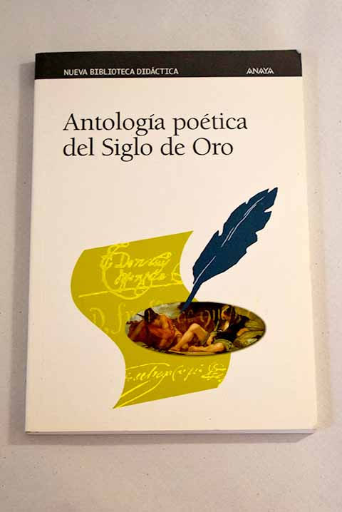 Antología poética del siglo de oro | VV.AA, Los libros del Abuelo, tu librería solidaria