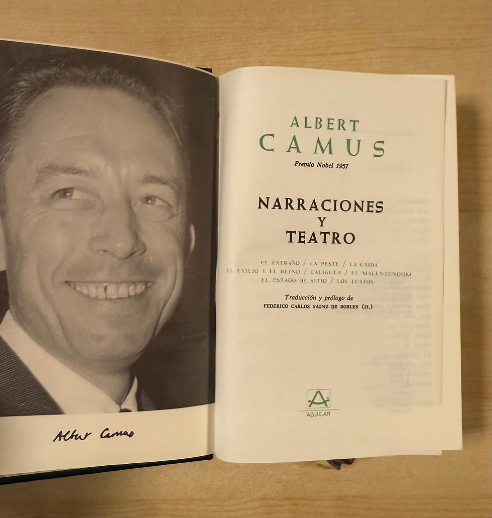 Narraciones y teatro | Camus, Albert 1, Los libros del Abuelo, tu librería solidaria.
