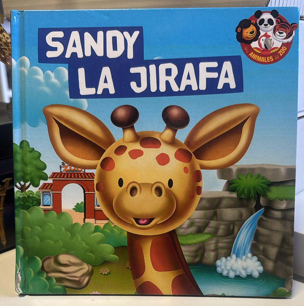 Sandy la jirafa | VV.AA, Los libros del Abuelo, tu librería solidaria