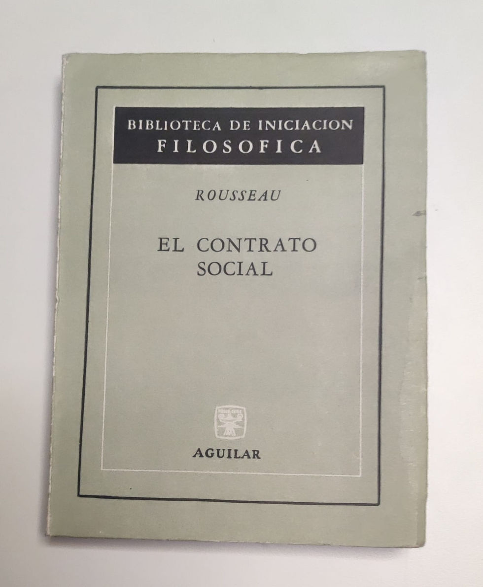 El Contrato Social | Rousseau