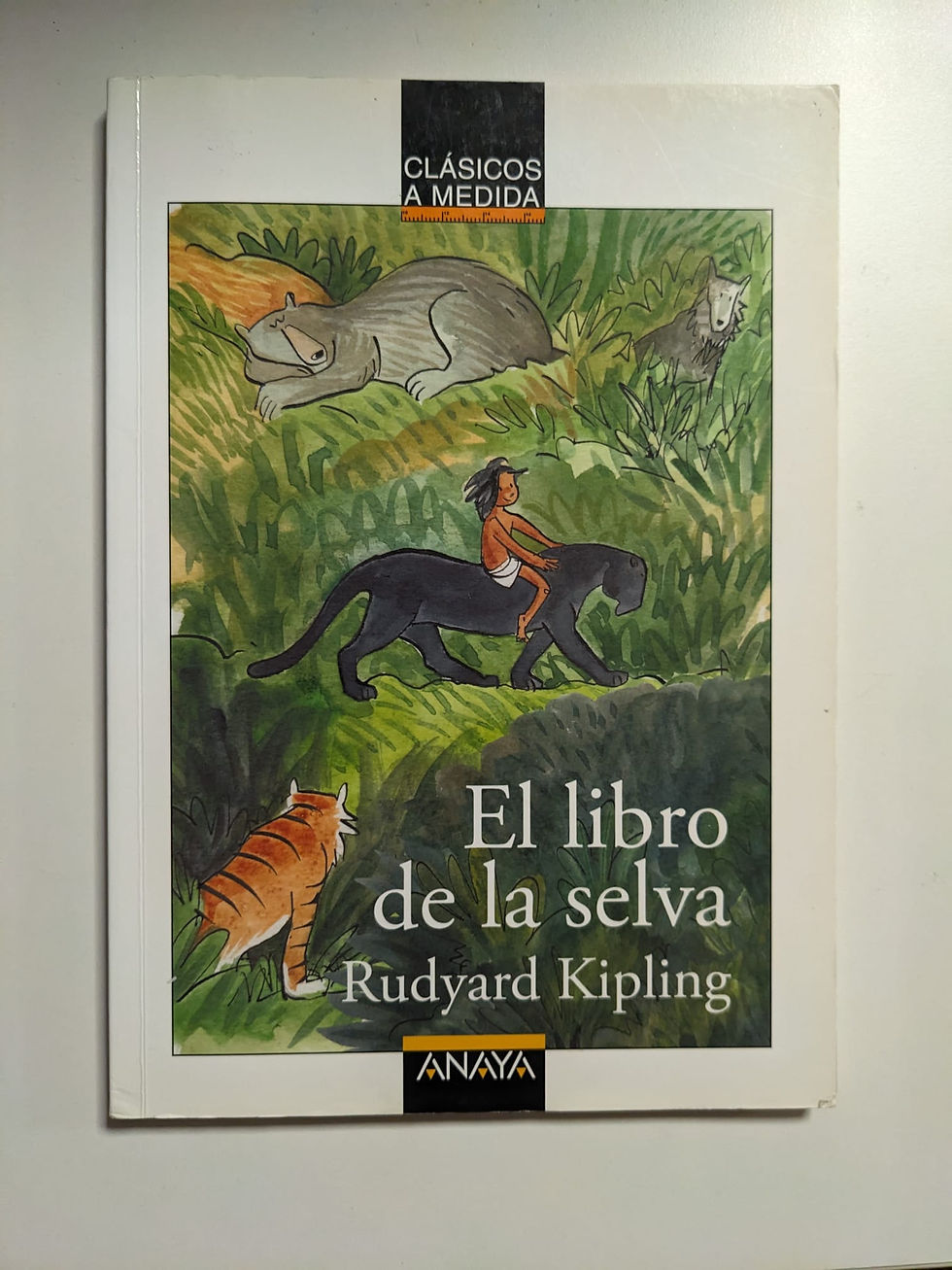 El libro de la selva. Kipling, Rudyard. Los libros del abuelo, tu librería solidaria.