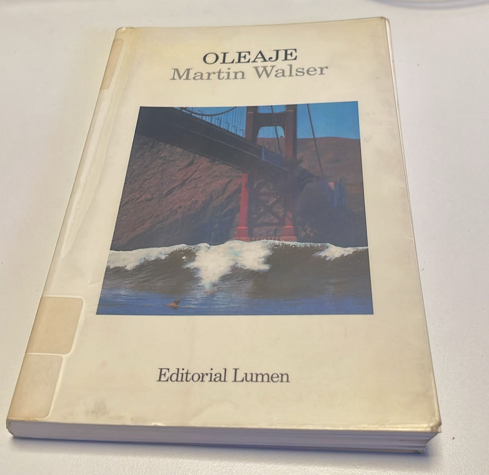 Oleaje | Walser Martin   Los Libros del Abuelo, tu librería solidaria..jpg