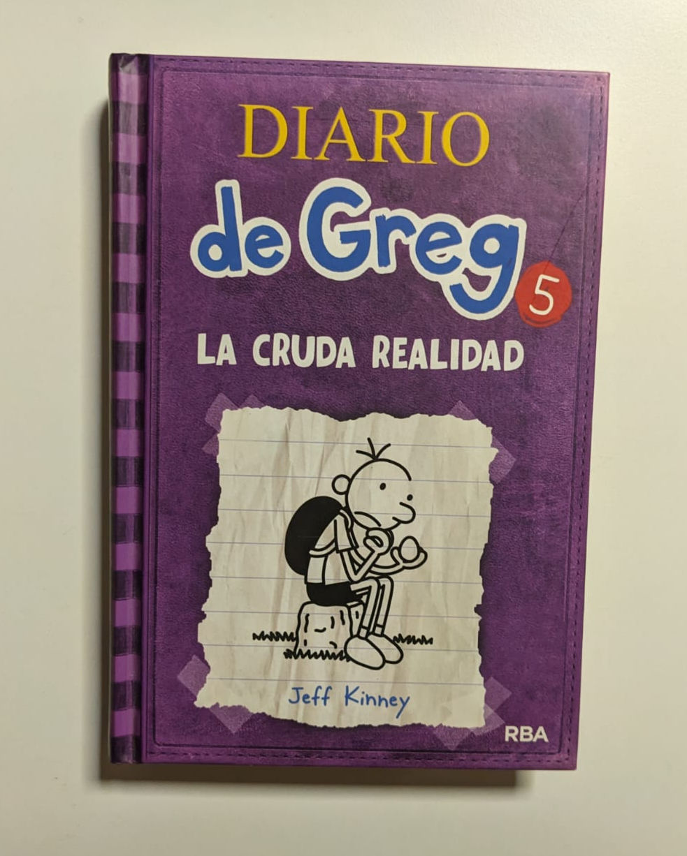 Diario de Greg 5: la cruda realidad. Kinney, Jeff. Los libros del abuelo, tu librería solidaria