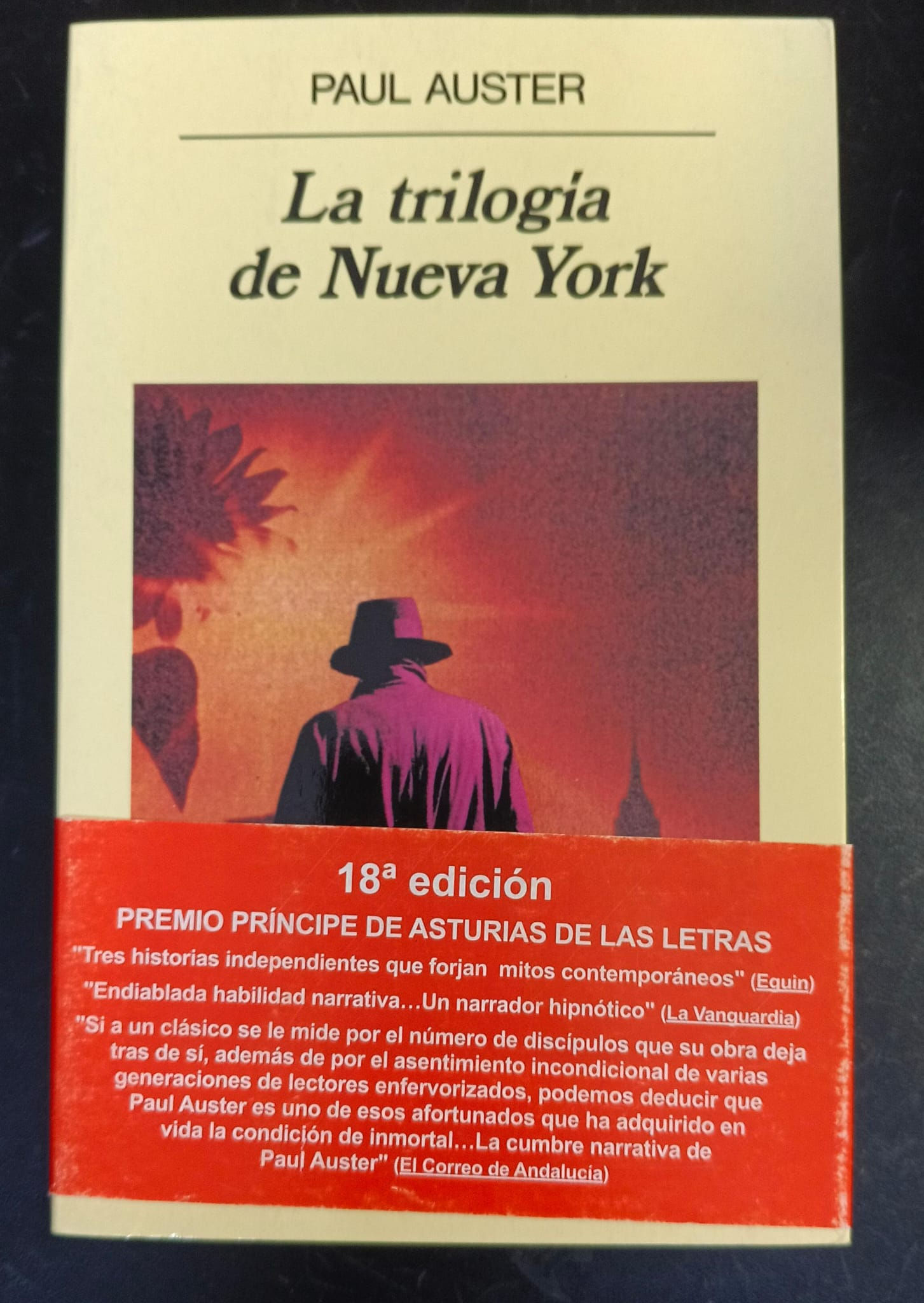 La trilogía de Nueva York | Auster, Paul. Los Libros del Abuelo, tu librería solidaria