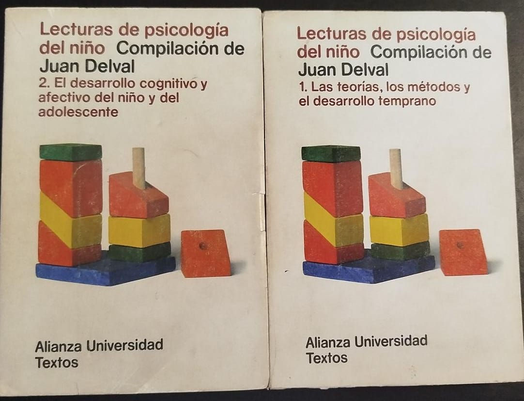 Lecturas de psicología del niño I y II | Delval, Juan. Los libros del abuelo, tu librería solidaria.