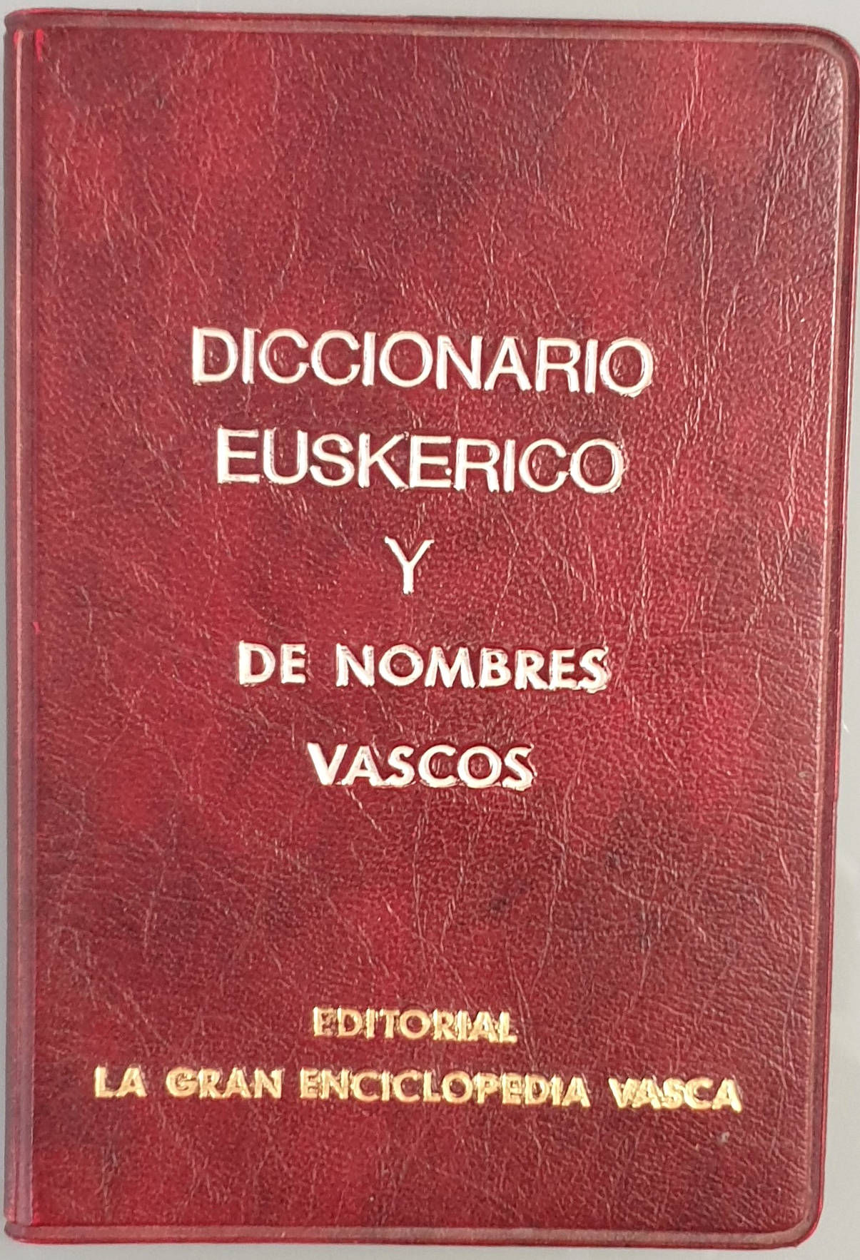 Diccionario básico Euskera/Castellano-Castellano/Euskera y de nombres vascos
