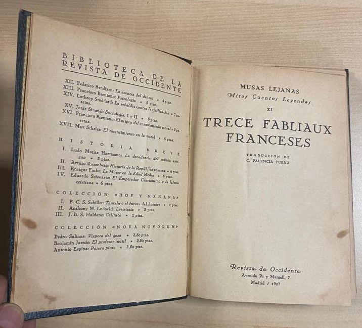 Trece fabliaux franceses | VV.AA. Los libros del abuelo tu librería solidaria.