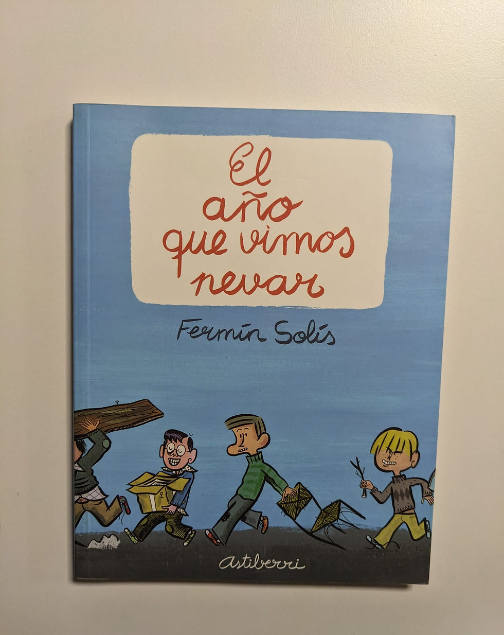 El año en que vimos nevar. Solís, Fermín. Los libros del abuelo, tu librería solidaria.