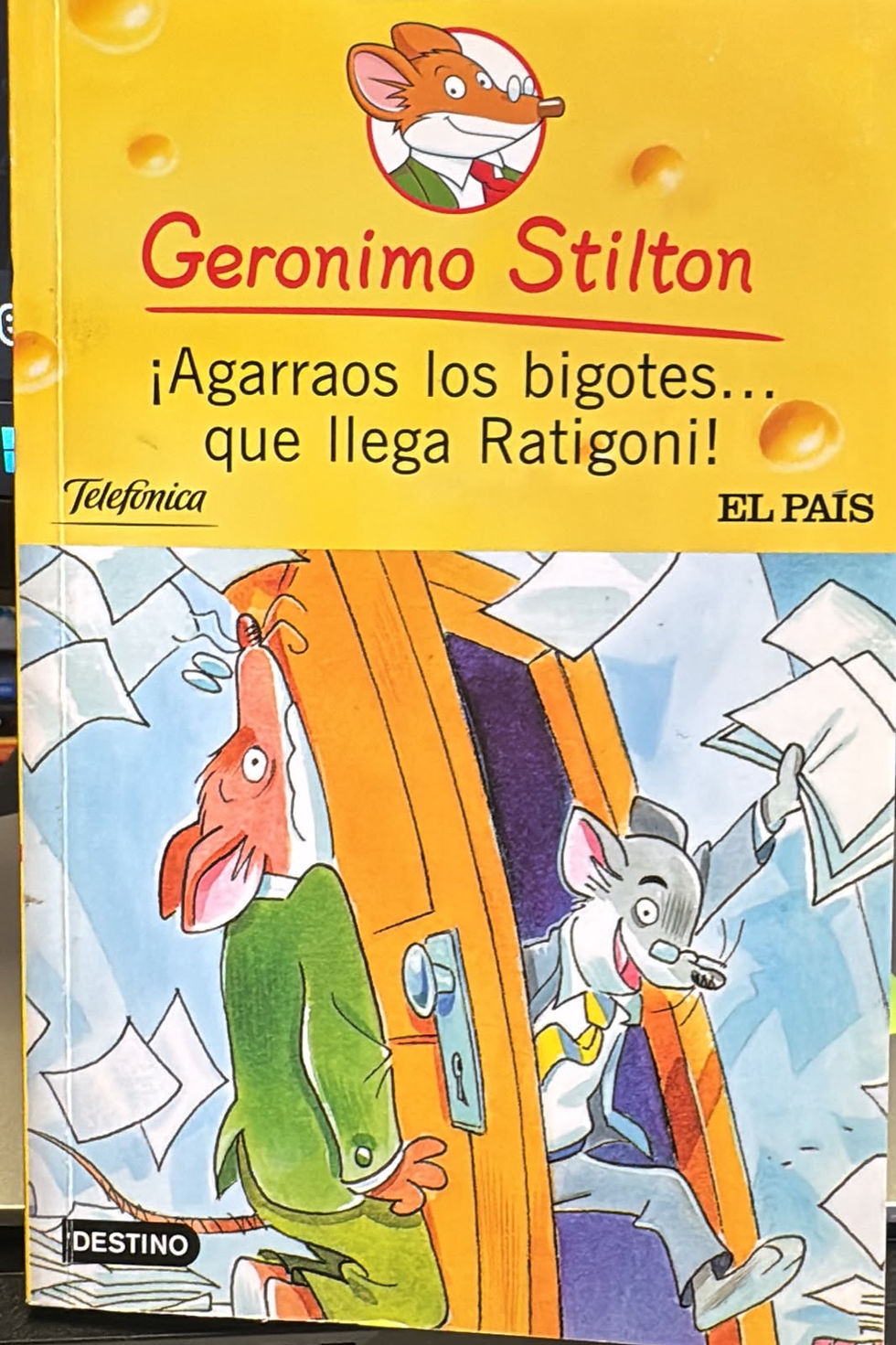 ¡ Agarraos los bigotes que llega ratigoni ! | Geronimo Stilton, Los libros del Abuelo, tu librería solidaria