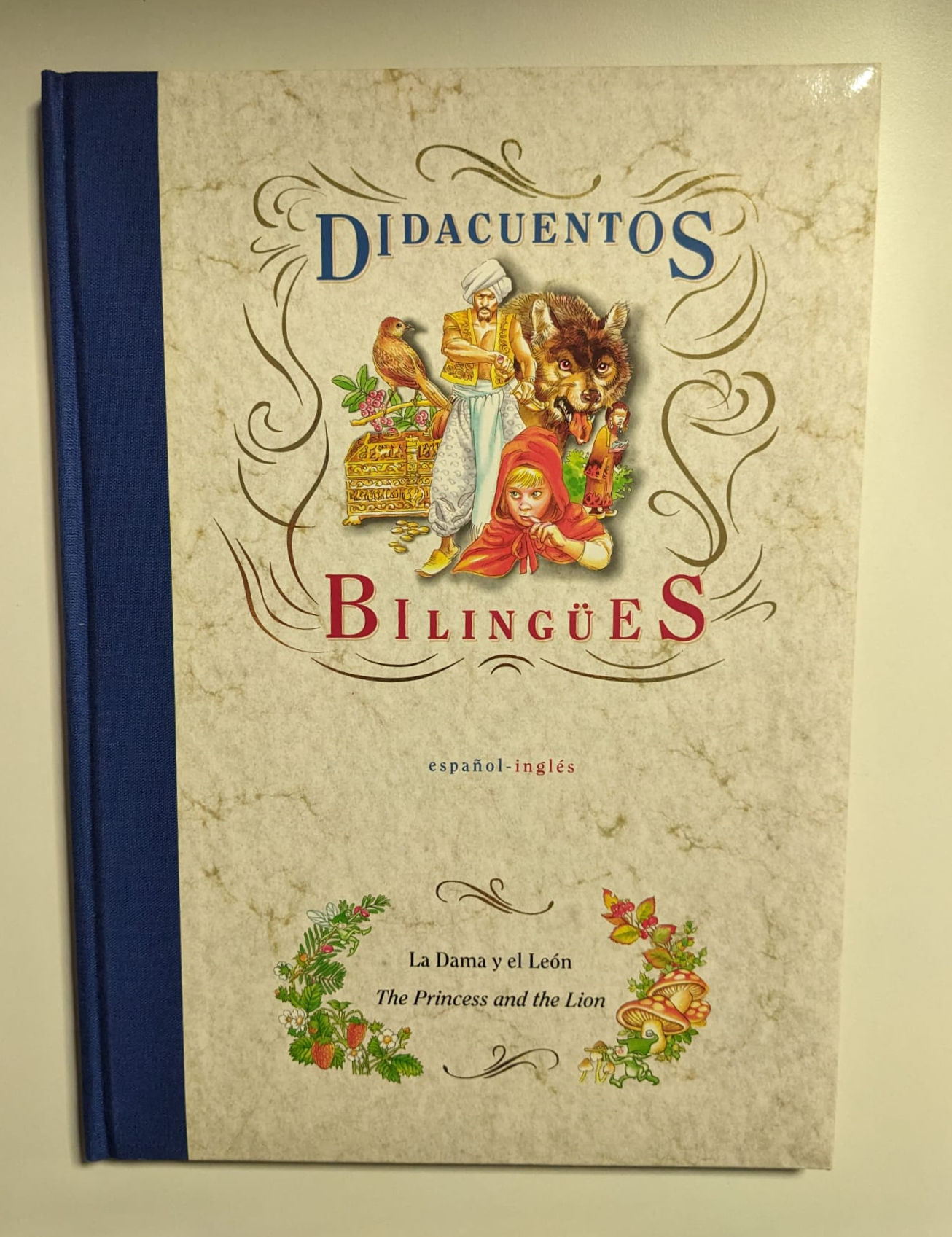 La dama y el león. Didacuentos bilingues. R. Long , D. B. i Pinyol y P. G. Pérez. Los libros del abuelo, tu librería.