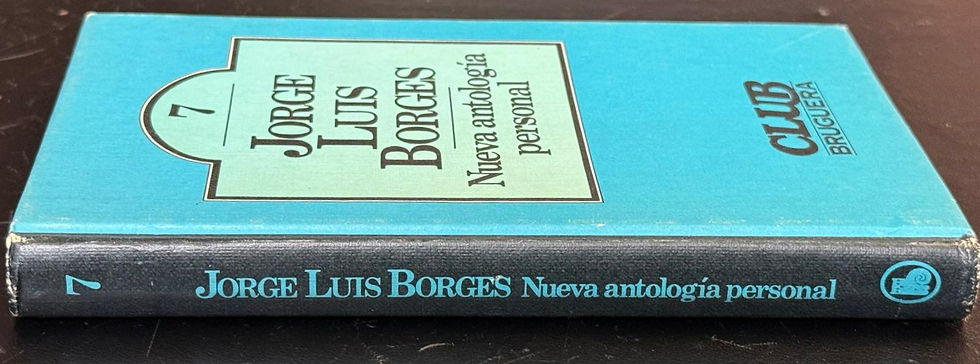 Nueva antología personal 7 | Borges, José Luis L Los Libros del Abuelo, tu librería solidaria