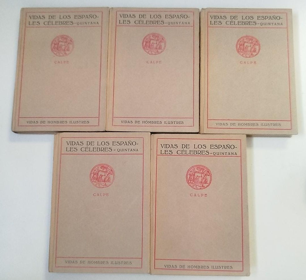 Pack Premium 1919 "Biografía Colección Calpe" | Quintana, M.J.