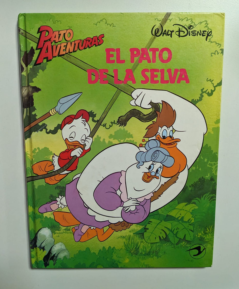 Patoaventuras: el pato de la selva. Clásicos de Disney. Los libros del abuelo, tu librería solidaria.