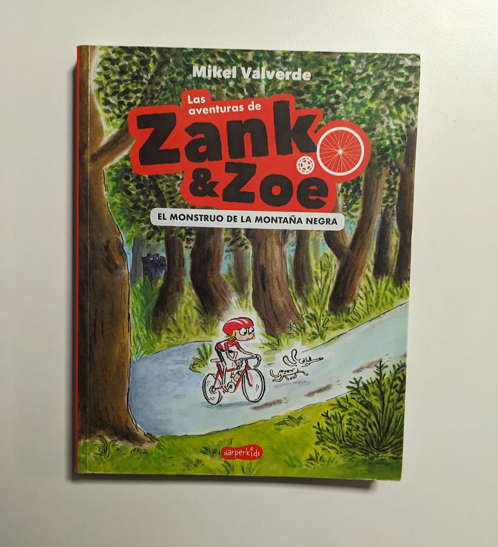 Las aventuras de Zank & Zoe. El monstruo de la montaña negra. Valverde, Mickel. Los libros del abuelo, tu librería solidaria