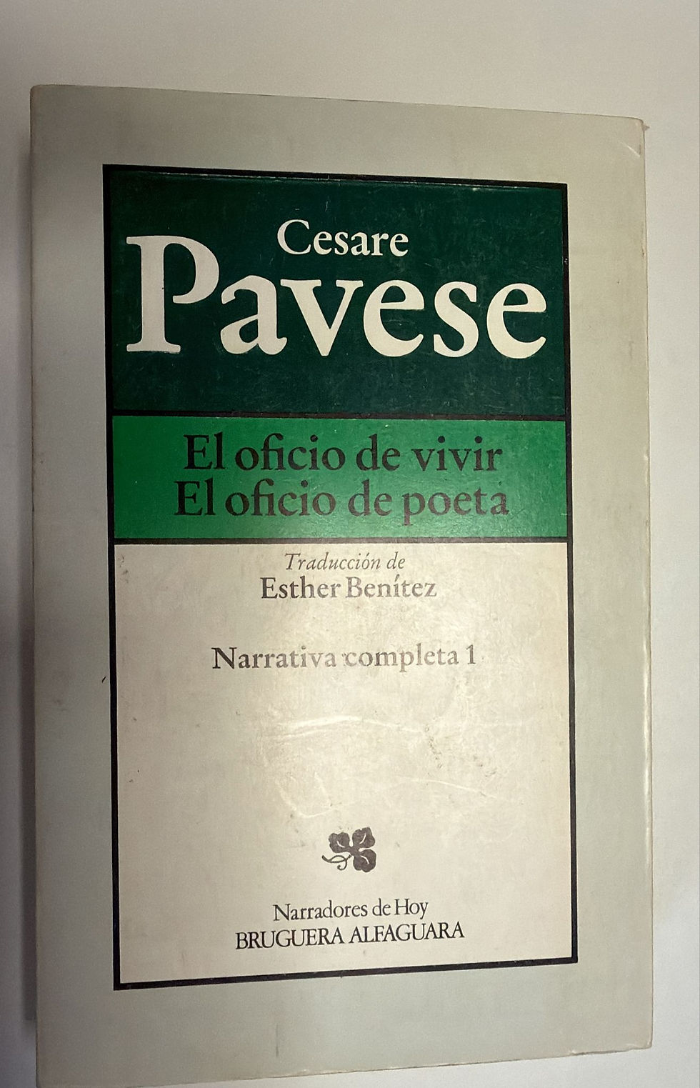 El oficio de vivir El oficio de poeta. Pavese Cesare. Los libros del abuelo, tu librería solidaria.