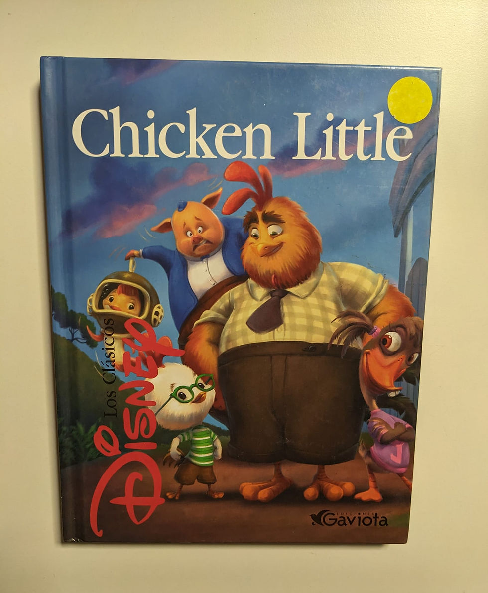 Chicken Little. Los clásicos de Disney. Los libros del abuelo, tu librería solidaria.