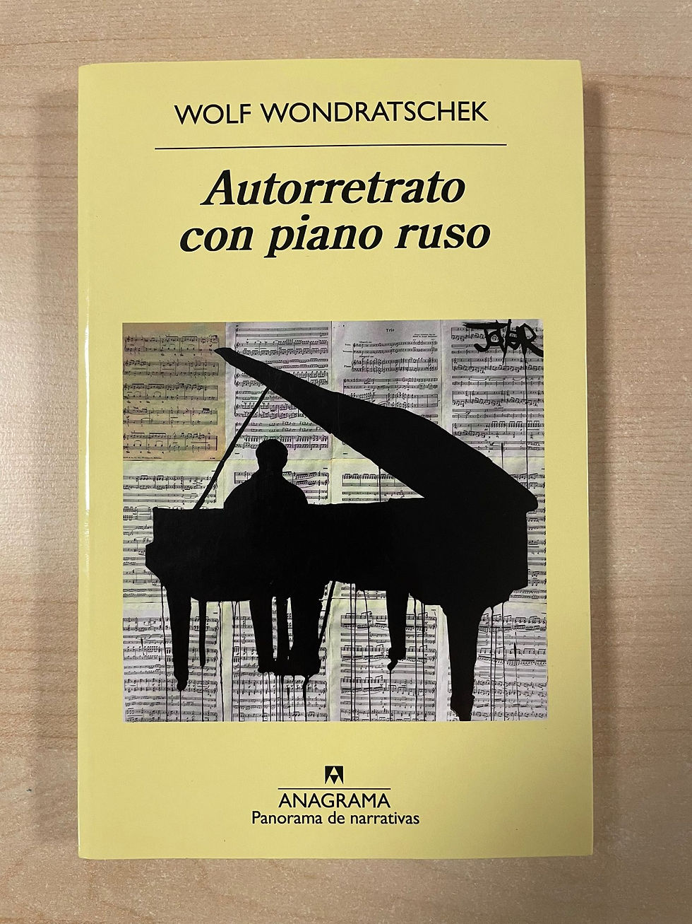 Autorretrato con piano ruso | Wondratschek, Wolf. Los libros del abuelo, tu librería solidaria