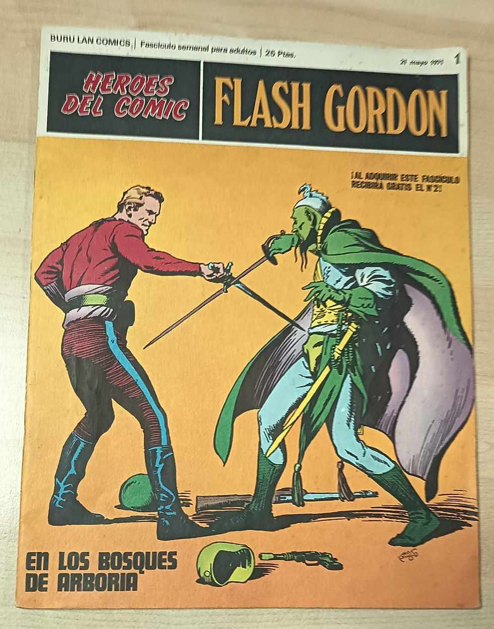 Heroes del comic ,Flash Gordon N1 | Gasca Luis .Los libros del abuelo , tu librería solidaria.