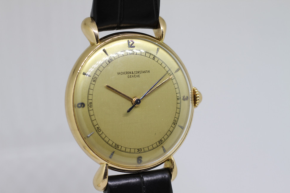 Thumbnail: Vintage Vacheron Constantin 18k YG Fancy Lugs