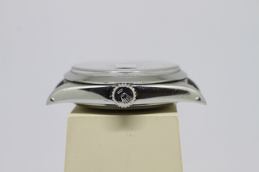 Thumbnail: 1978 Vintage Rolex Date 1500 Blue Textured Linen Dial