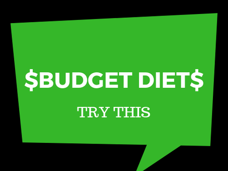 $$$ The BUDGET Diet $$$
