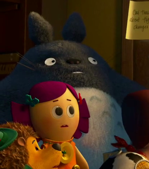 Totoro Steals A Slot From The Pixar Wiki Because He Was In Toy Story 3 Once And Now The Ed